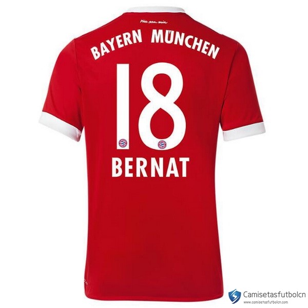 Camiseta Bayern Munich Primera equipo Bernat 2017-18